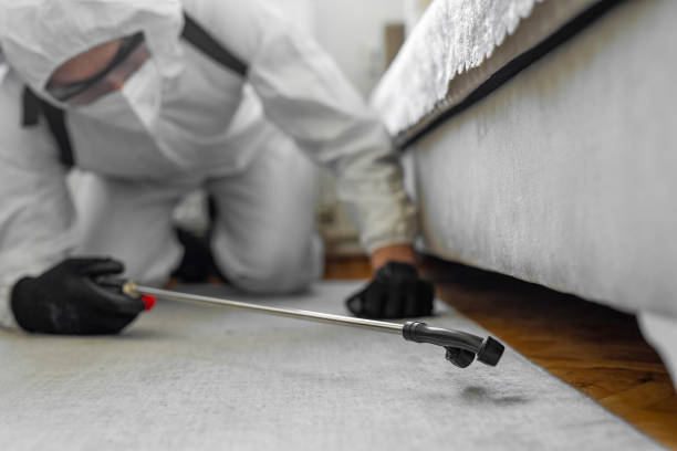 Professional Pest Control technician working in Barnsdall, OK